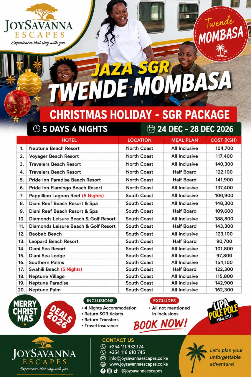 Mombasa Beach Holiday
